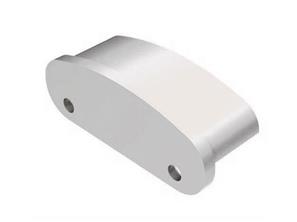 30x80 Oval Profil Duvar Flanşı