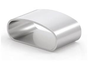30x80 Oval Profil Uzun Bileziği